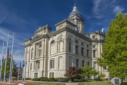 Clinton County Indiana Courthouse (Frankfort) 9
