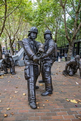 Seattle Firefighter Statue copy