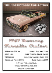 1957 Turnpike Cruiser Trading Card