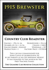 KS 1502-007 1915 Brewster Trading Card