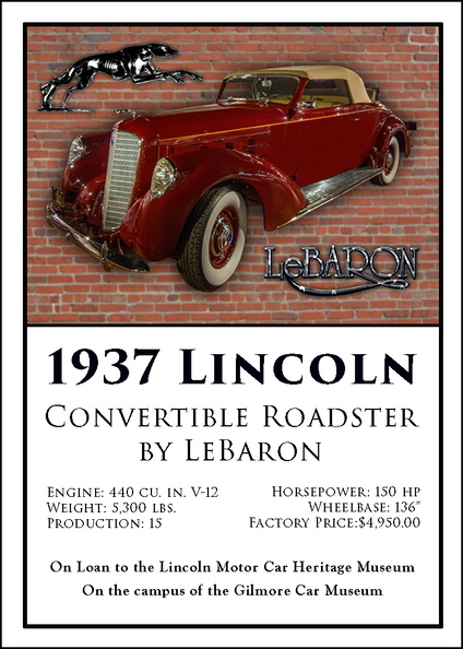 KS 1503-007 1937 Lincoln Convertible Roadster by LeBaron Trading Card.jpg