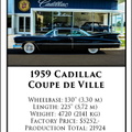 KS 1503-012 1959 Cadillac Coupe DeVille