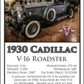 KS 1503-013 1930 Cadillac Roadster