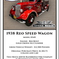 1938 REO Fire Truck Trading Card copy